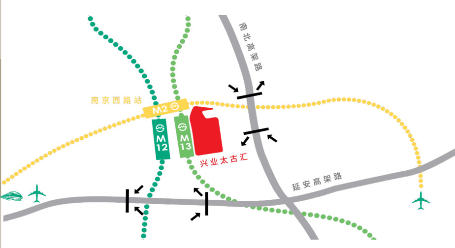 兴业太古汇区位交通